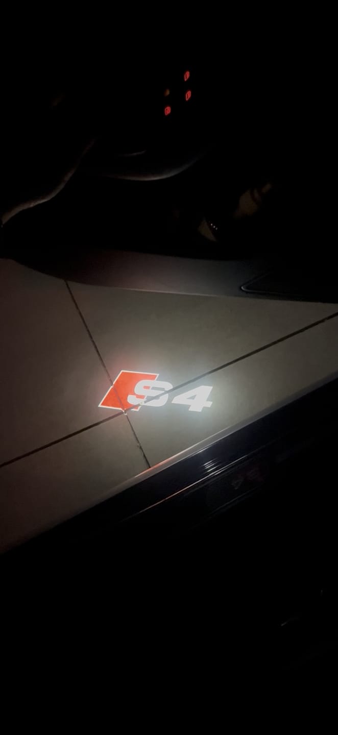 Customer photo review of AUDI DOOR LIGHTS