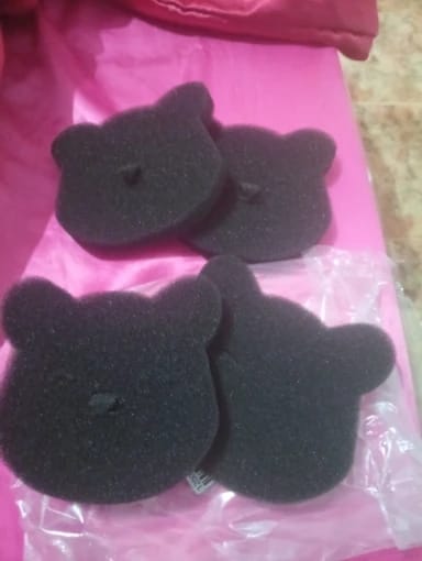 Customer photo review of FluffCatcher — Reusable Pet Hair Remover for Laundry
