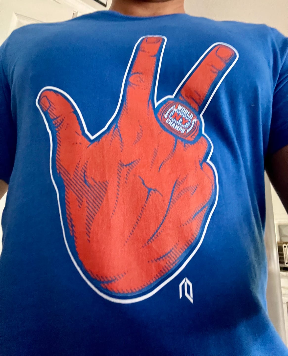 Customer photo review of The King's Ring T-Shirt