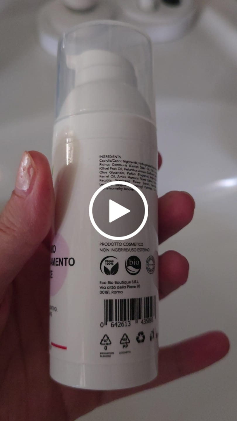 Customer video review of Balsamo Anti Sfregamento Cosce