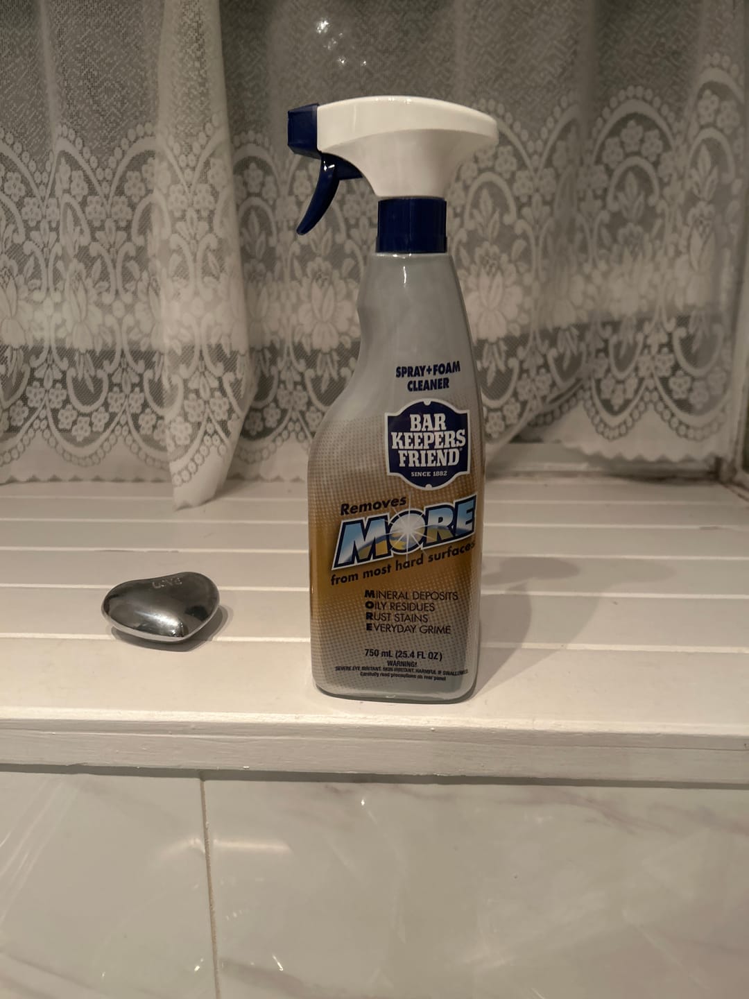 Customer photo review of Bar Keepers Friend MORE Spray & Foam 750ml