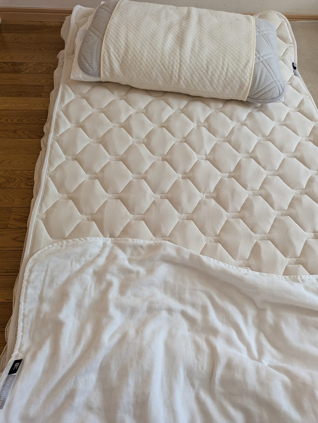 Customer photo review of SLEEP HEXAGON　ホルミシス敷パッド