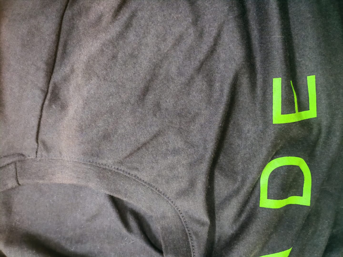 Customer photo review of WILSON BLADE FRANCHISE TECH T-SHIRT
