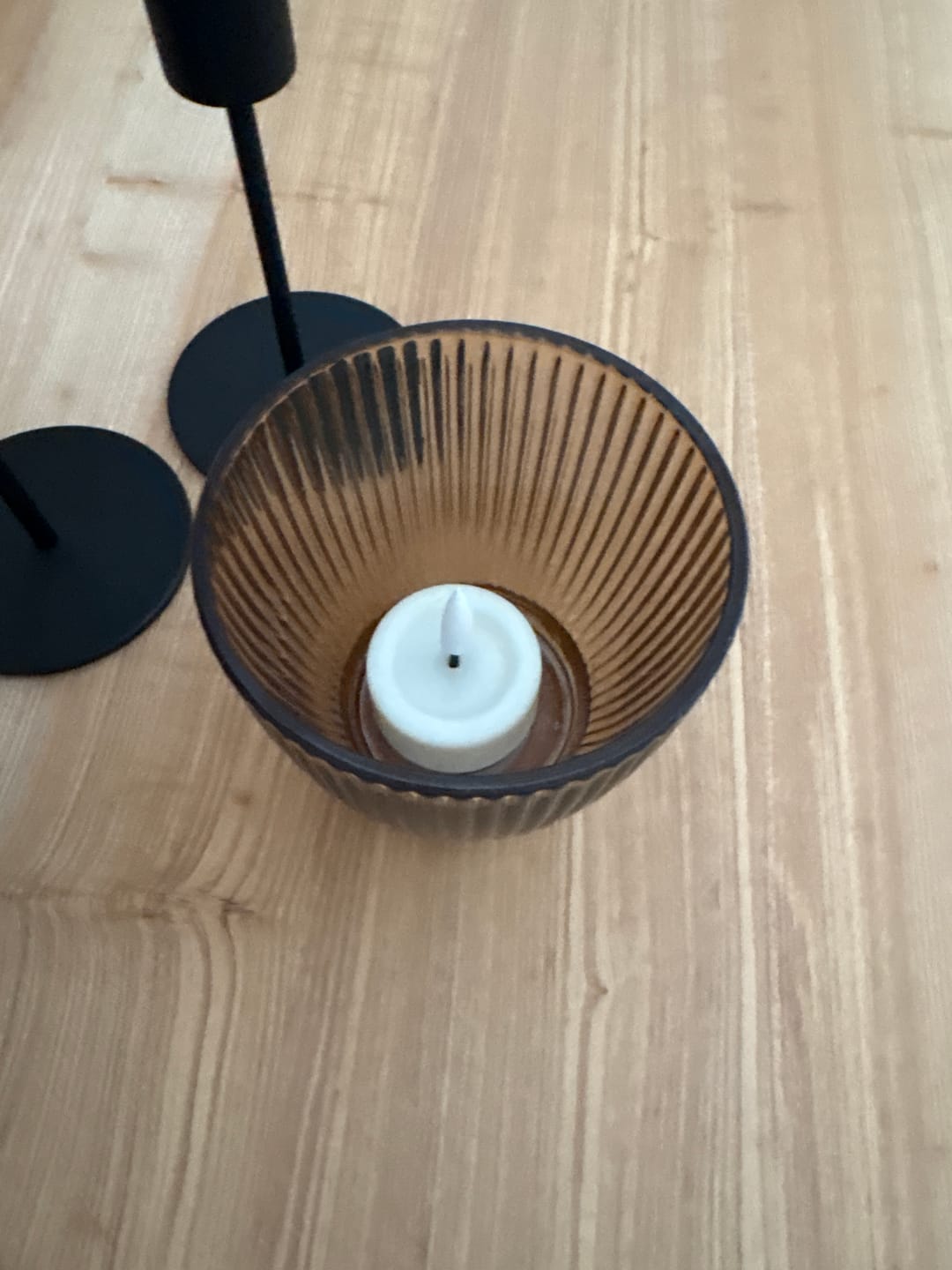 Customer photo review of LED Fyrfadslys 2 stk. Hvid