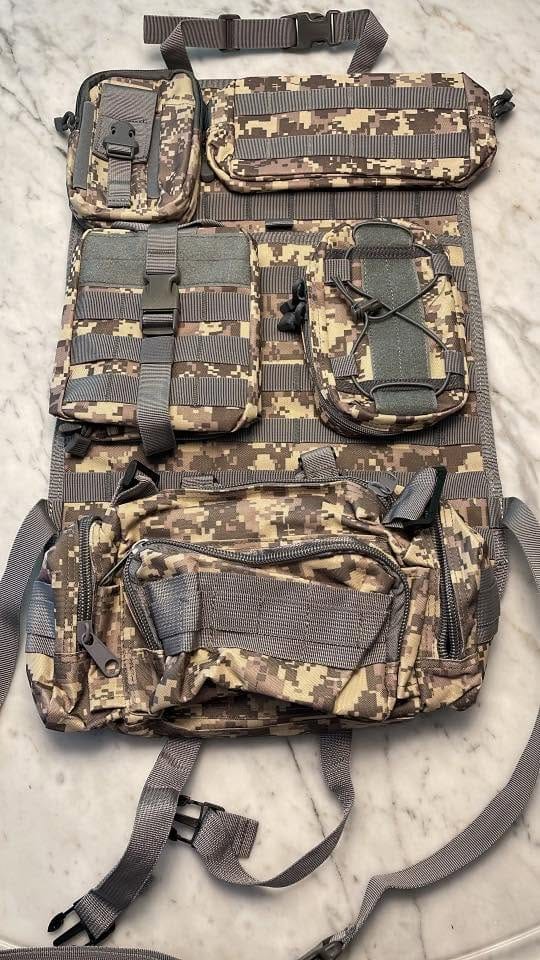Customer photo review of Tactical MOLLE Seat Organizer Full Set