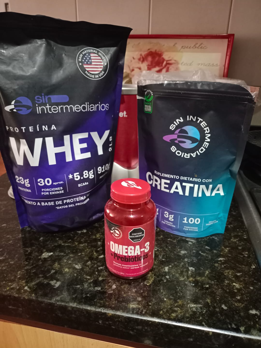 Customer photo review of Gomas con Omega 3 DHA y Prebióticos
