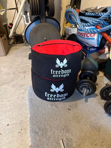 Customer photo review of Strongman Sandbag