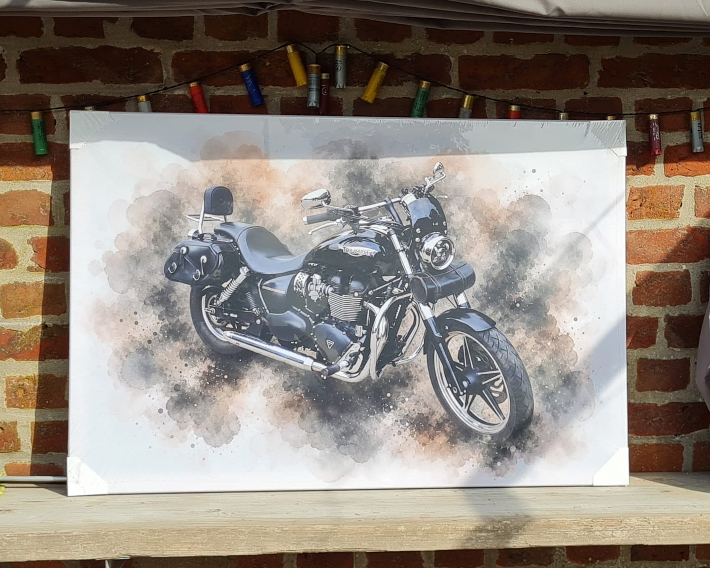 Customer photo review of Dein Auto als Kunstwerk – mit Live-Vorschau, als Poster oder Leinwand