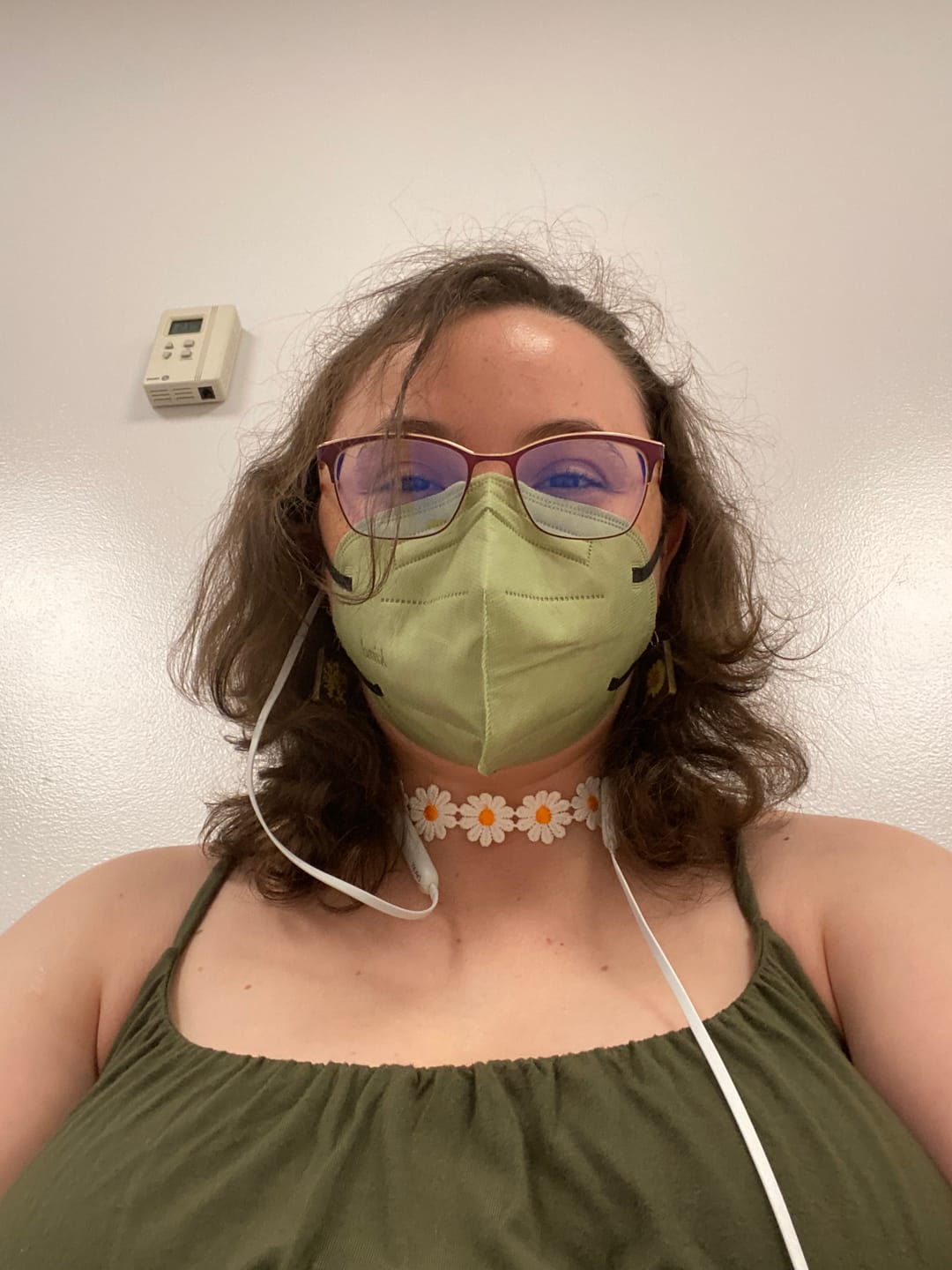 Customer photo review of Kind KN95 Respirator Mask - Colour Series (Cone Shape)