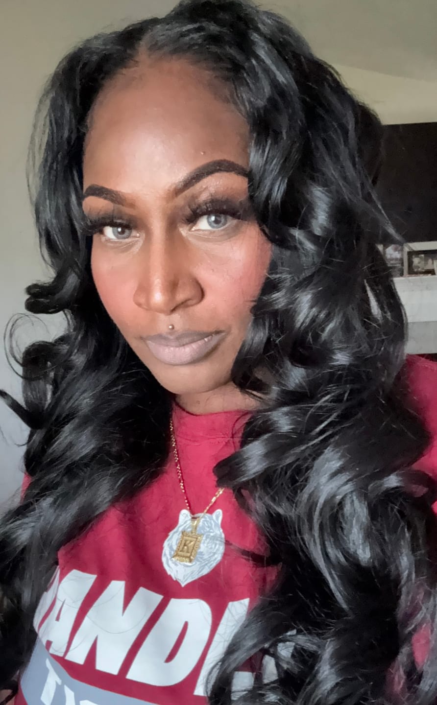 Customer photo review of Indian Wavy Bundle