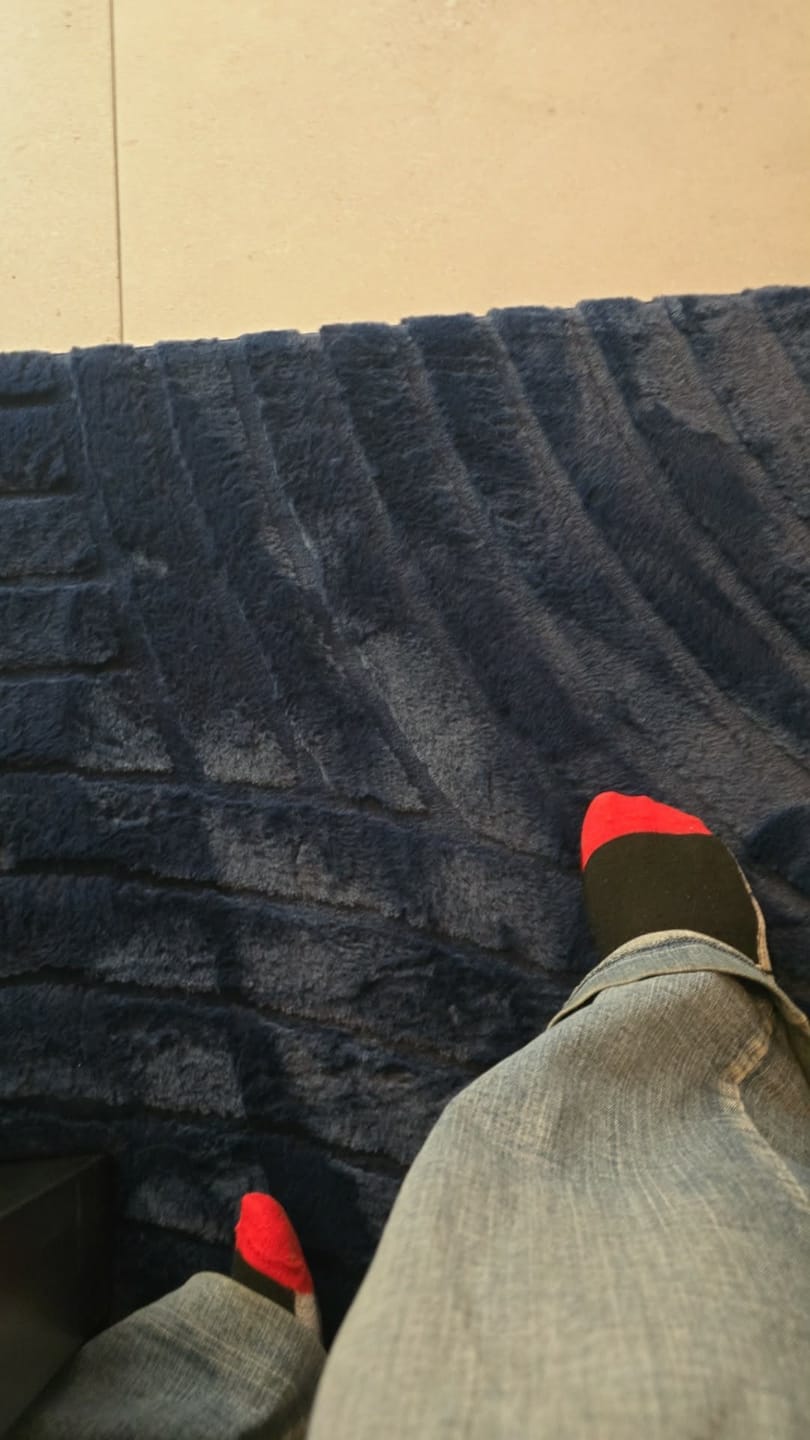 Customer photo review of Designer Relax Mat - 35mm Thick Foam Base
