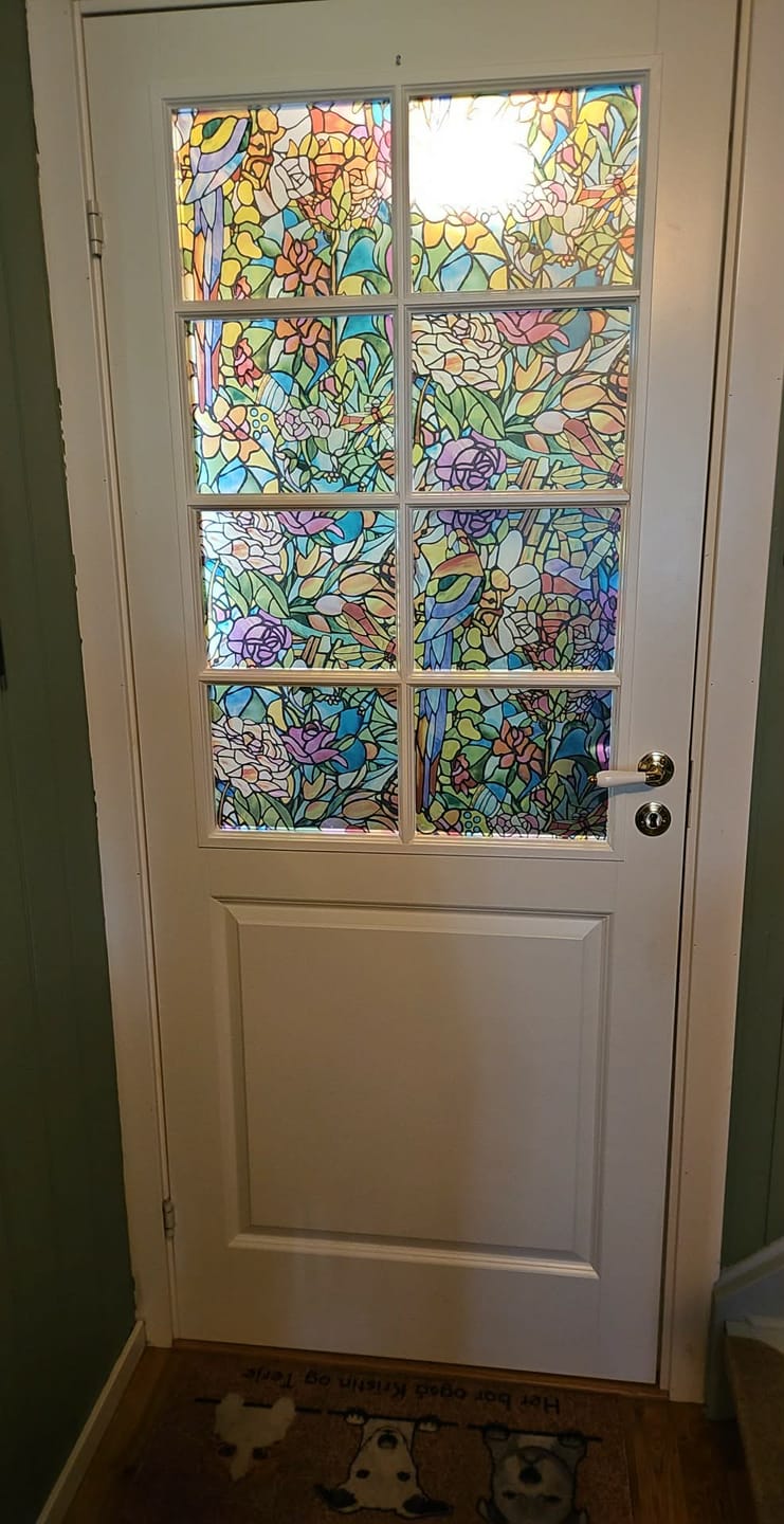 Customer photo review of Tulia vindusfolie