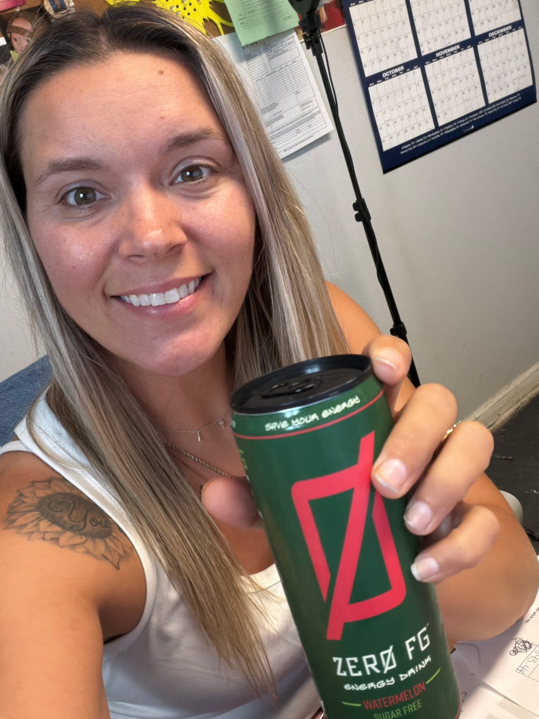 Customer photo review of Zero FG Energy Drink 4 Pack