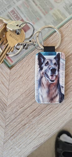 Customer photo review of Personalisierter Schlüsselanhänger - Dein Foto