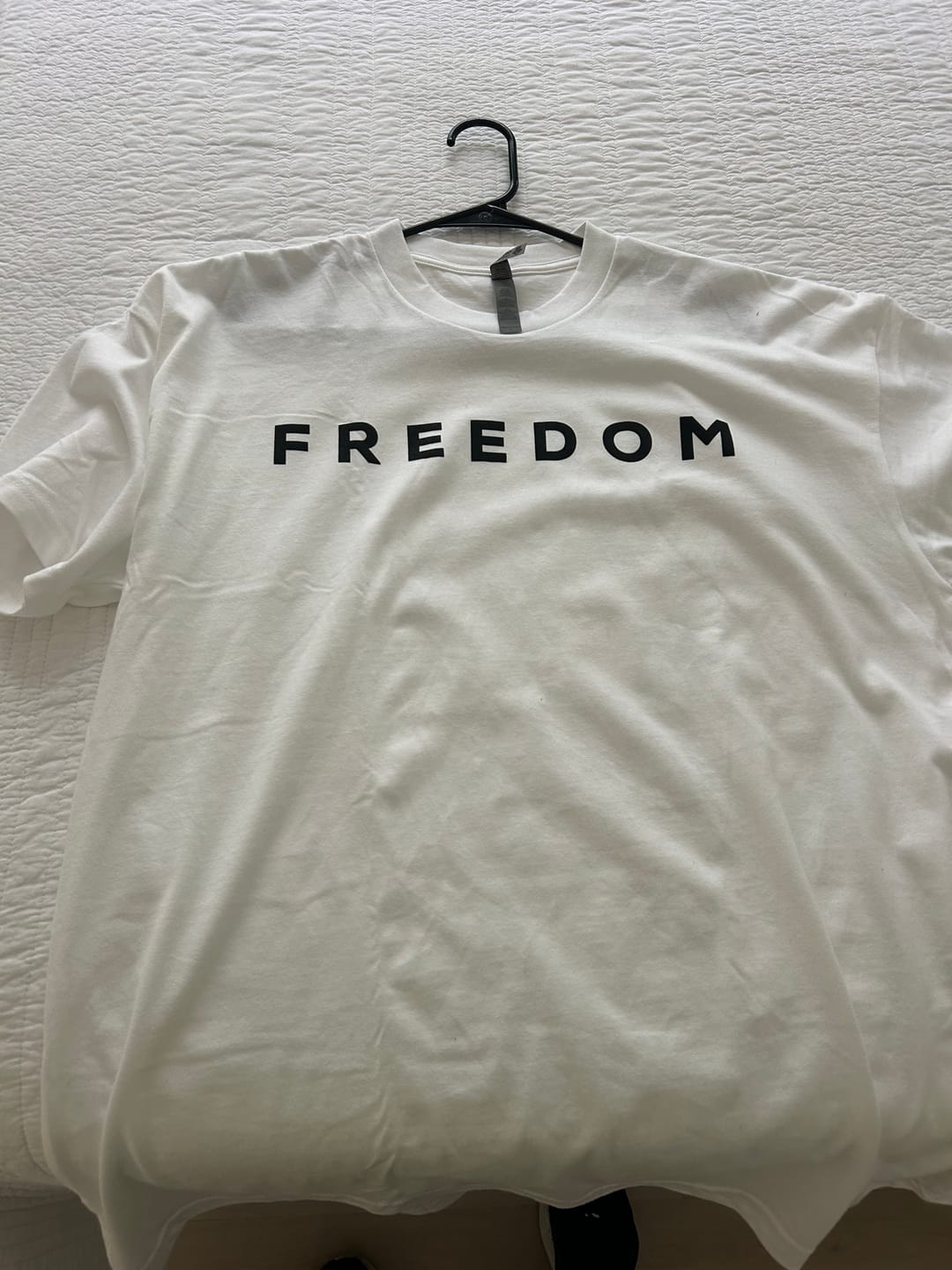 Customer photo review of Freedom CK T-Shirt