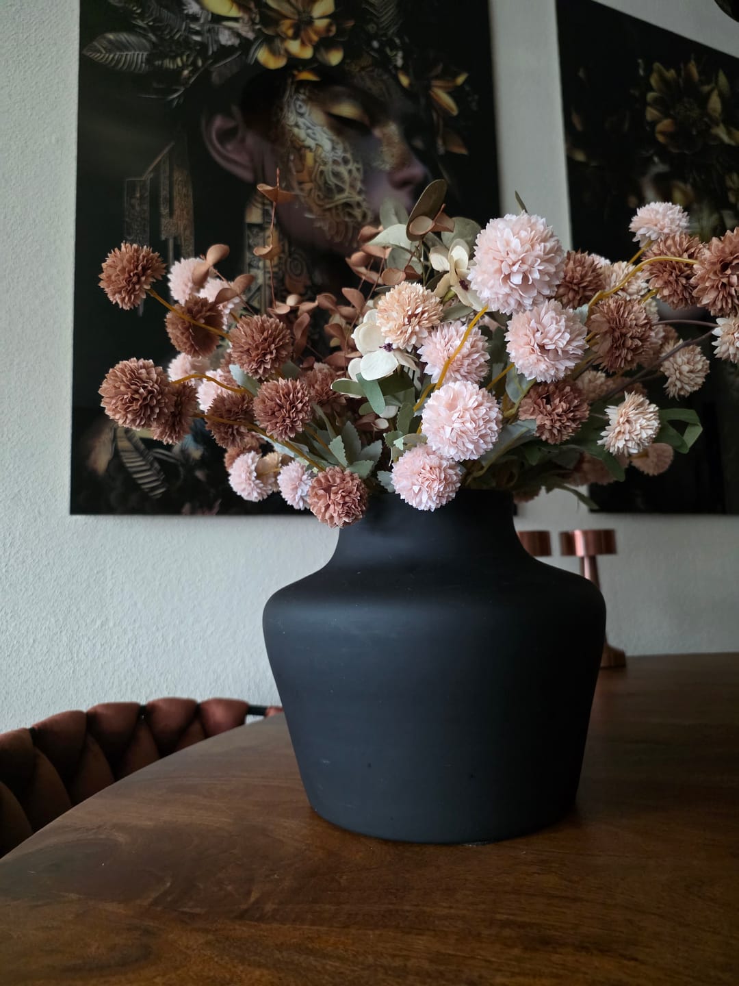 Customer photo review of Zijden Kiku Bloemen - Crème Mix