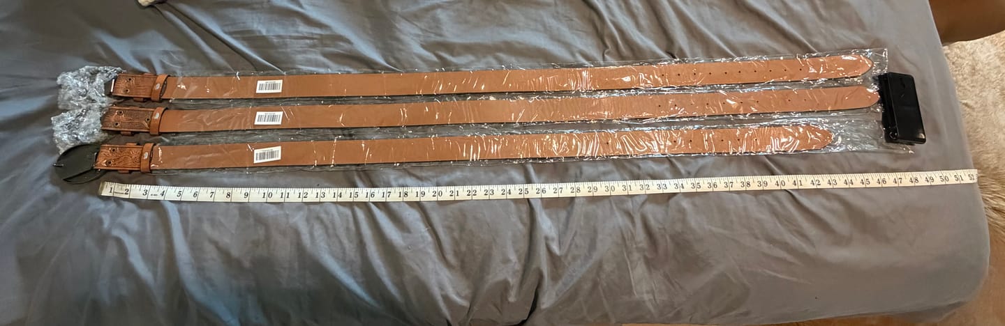 Customer photo review of Kowby Original Belt
