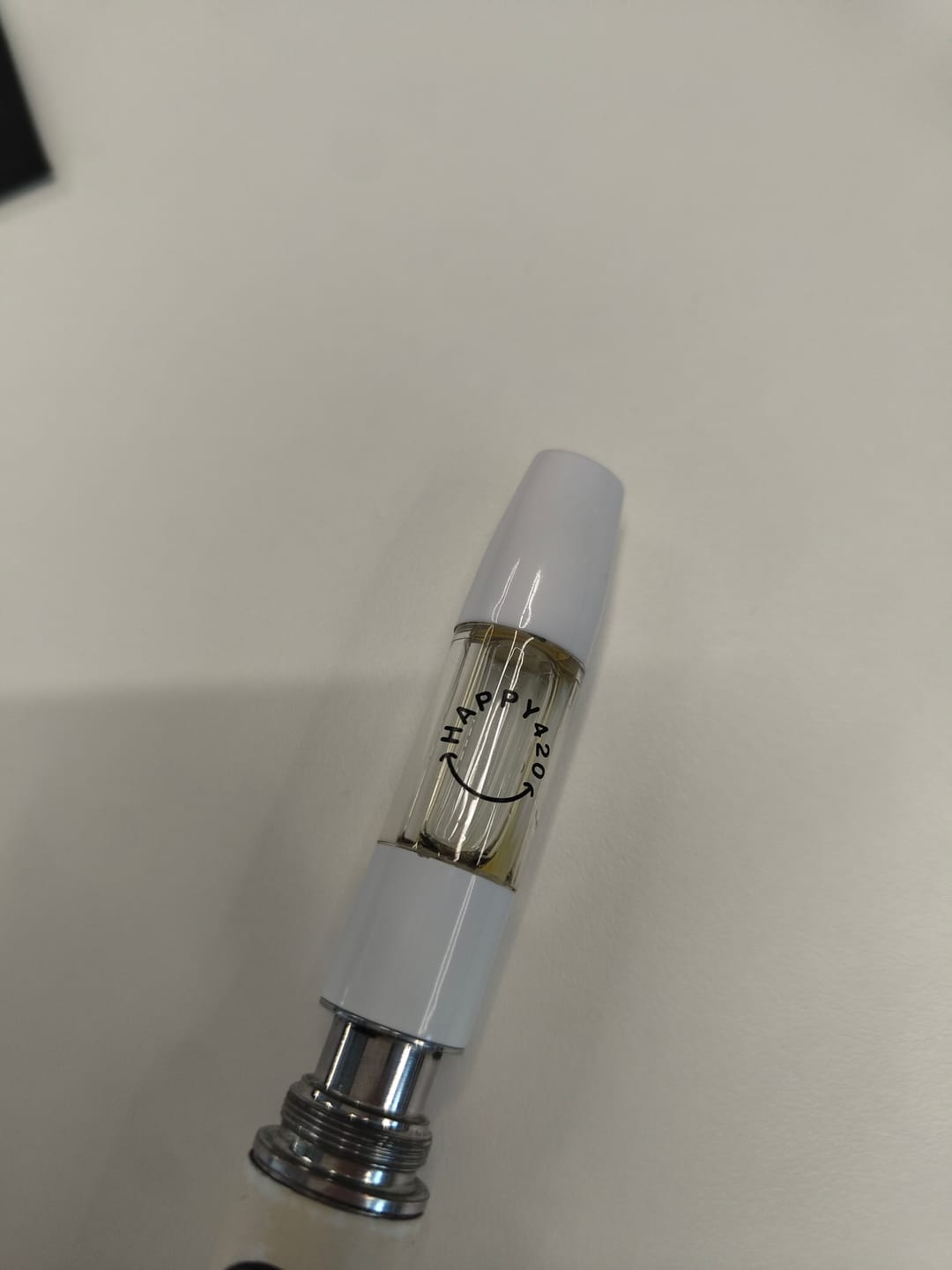 Customer photo review of THC Vape 1ml Cartridge – Cheeky Cherry