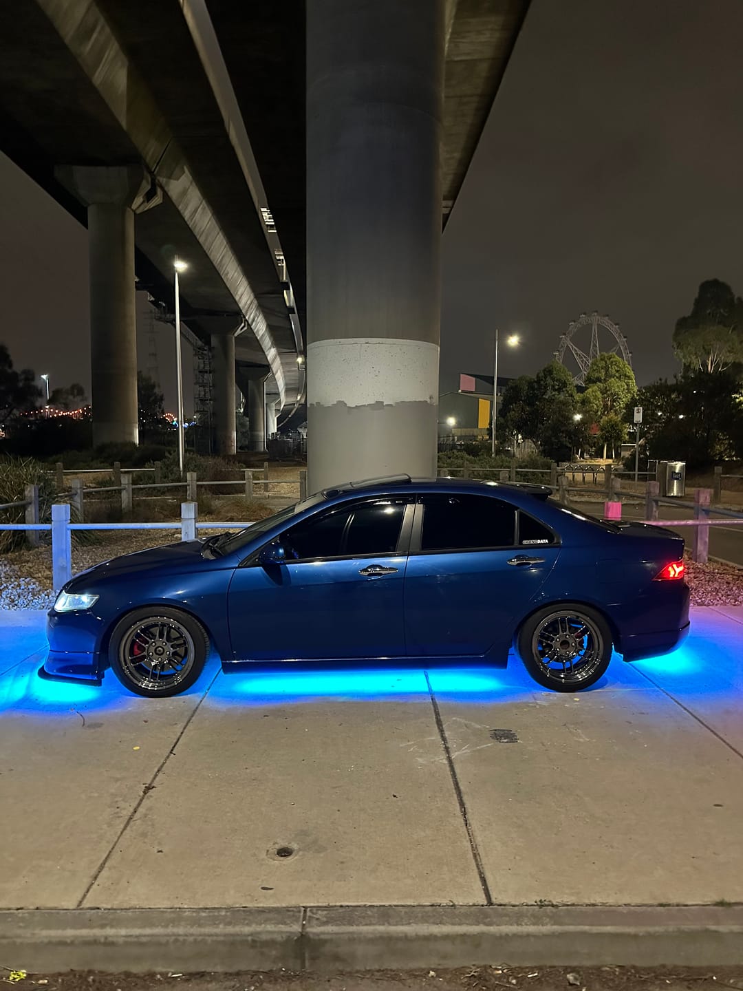Customer photo review of ELGlow® Universal Car Underglow Kit