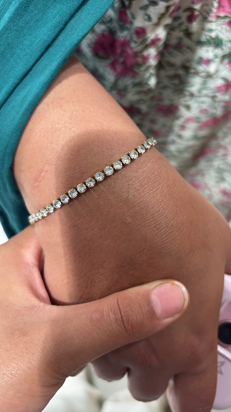 Customer photo review of Diamond Affair Bracelet