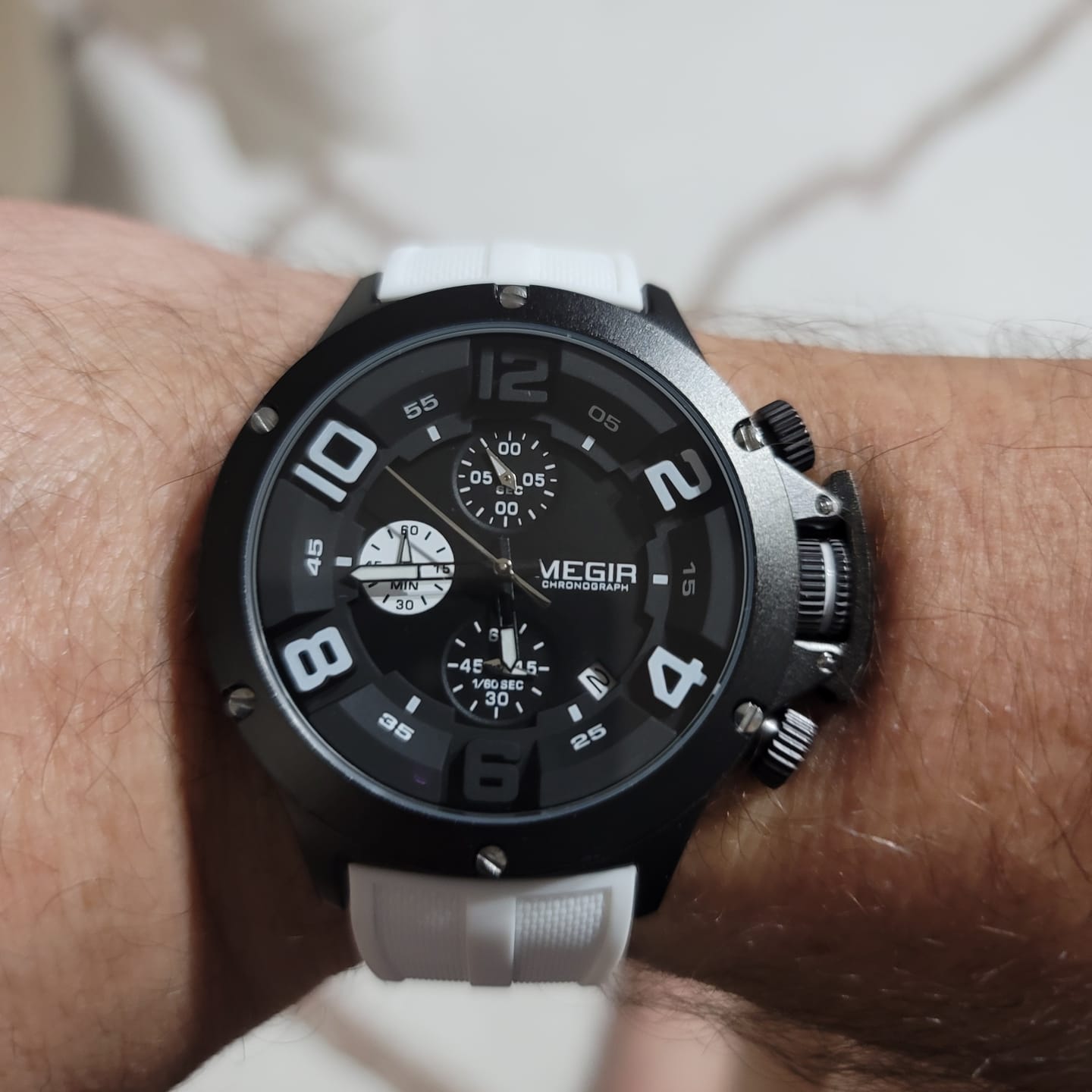 Customer photo review of Lucky Fours® Chronograph