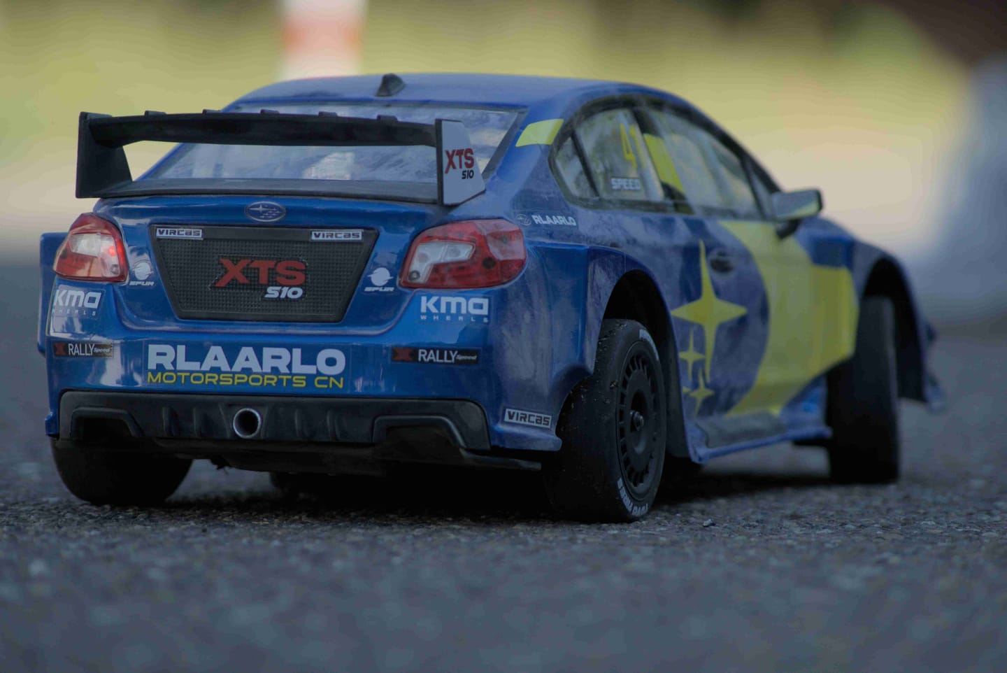 Customer photo review of Rlaarlo 1/10 Scale RTR 4WD Carbon Fiber Brushless RC Rally Car | XTS-S10