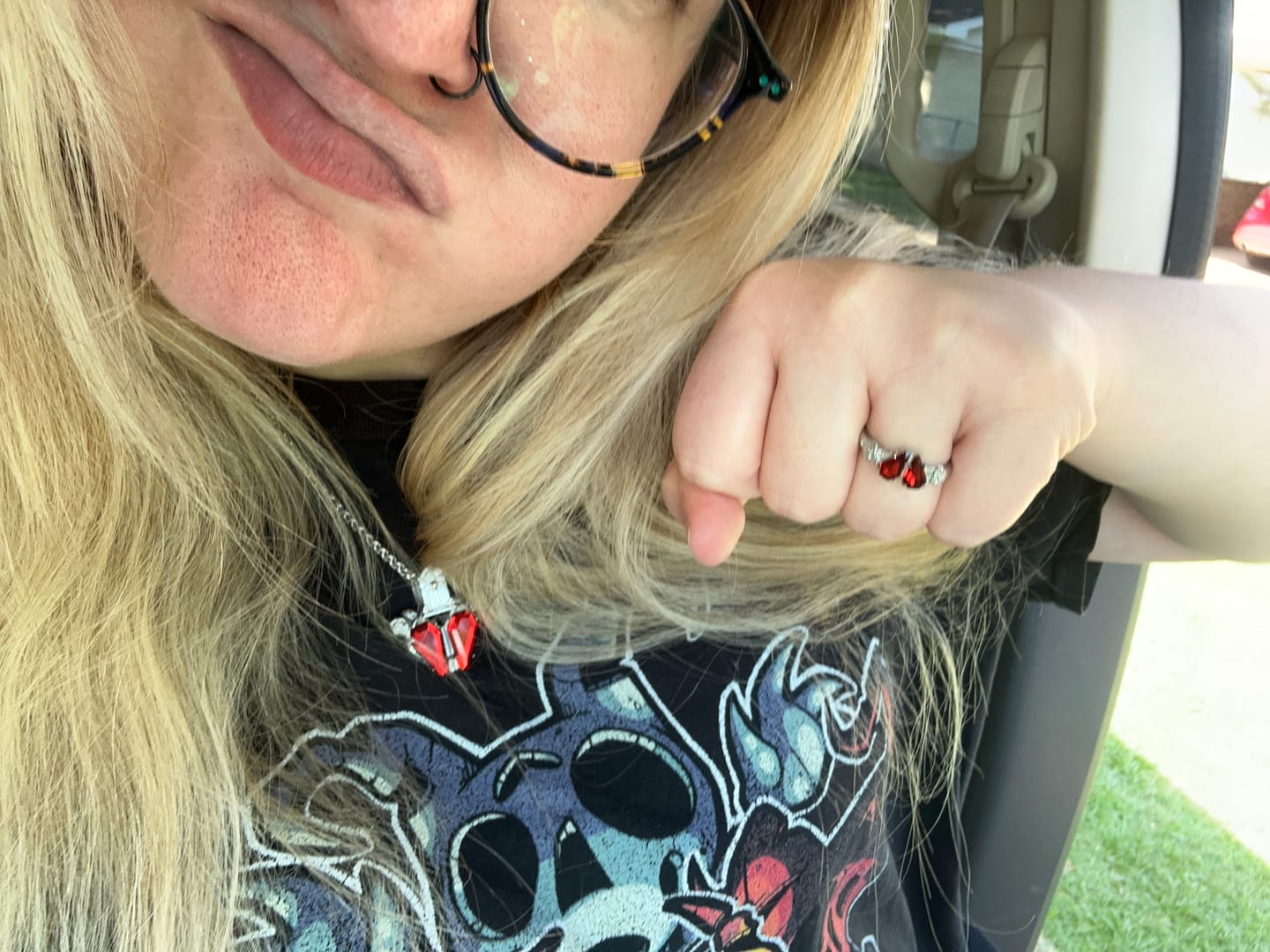 Customer photo review of PROMISE PENDANT