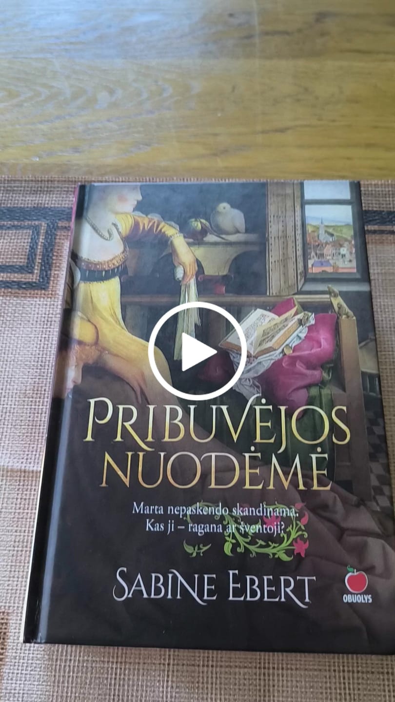 Customer video review of Pribuvėjos nuodėmė: epinis romanas apie Viduramžius
