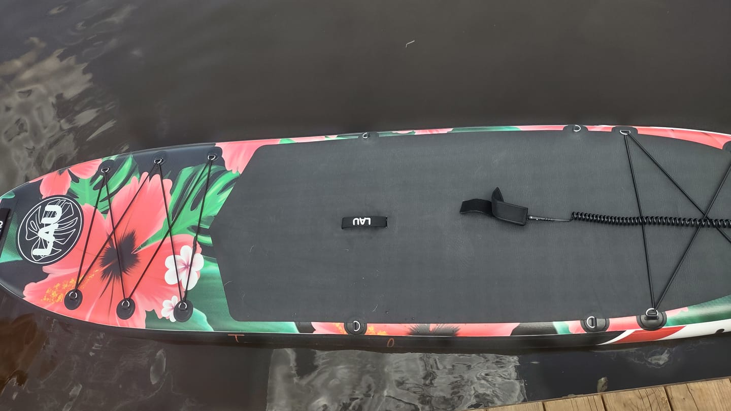 Customer photo review of Tropical- 10'6 All-around- Paddle board gonflable