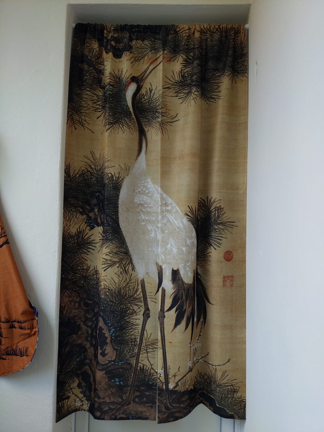 Customer photo review of Noren Vorhang Kranich & Kiefer