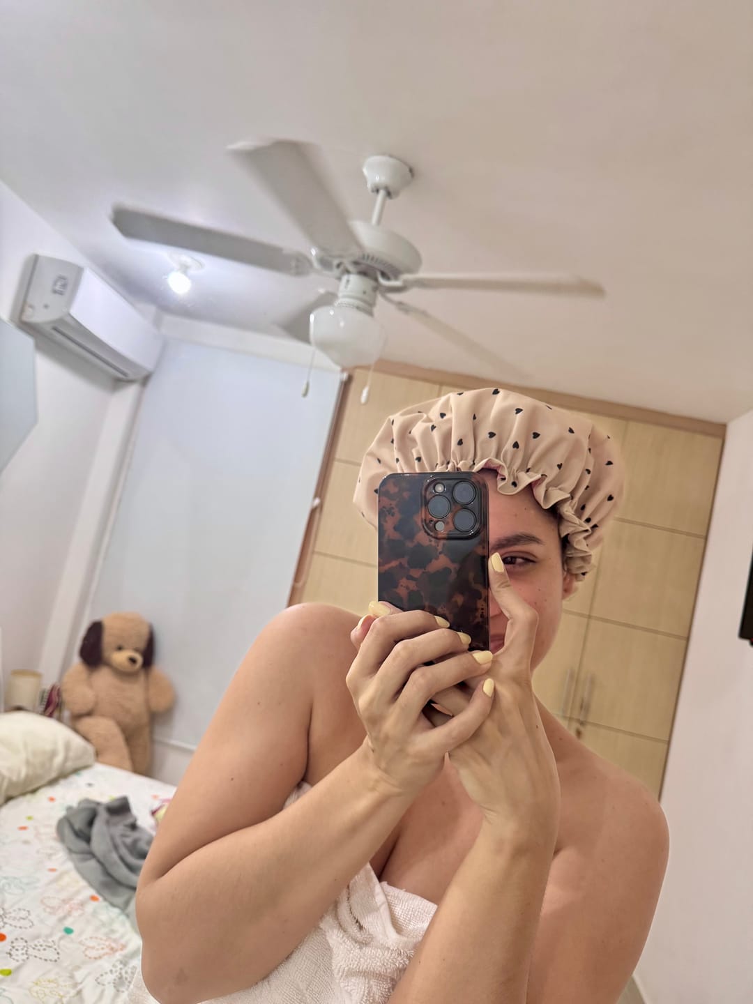 Customer photo review of Gorro para ducha