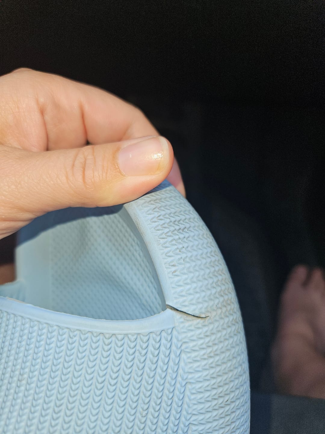 Customer photo review of HappyFlops Original