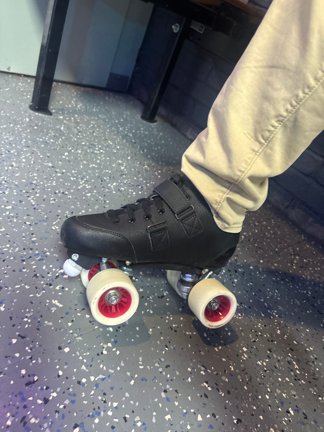 Customer photo review of Roller Skate Toe Plugs