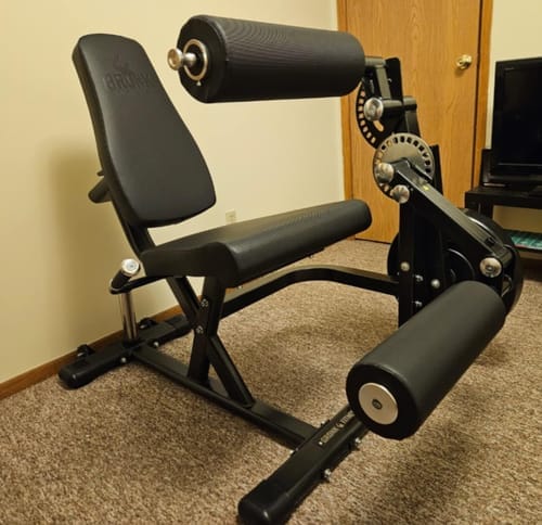 Customer photo review of Gronk Fitness Leg Extension / Leg Curl