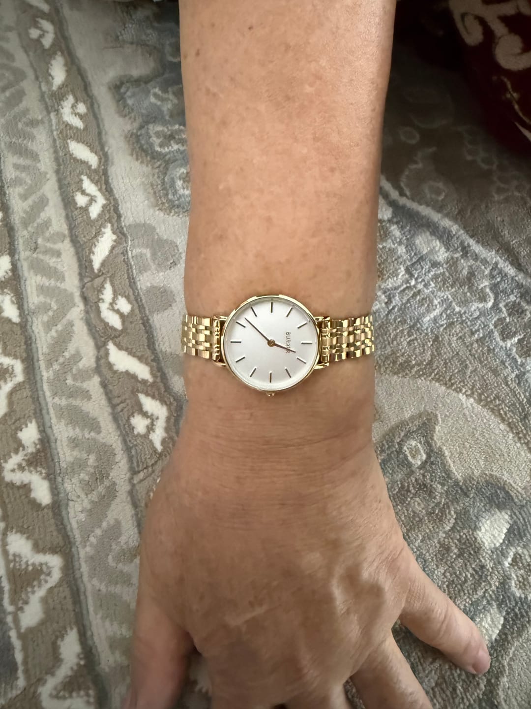 Customer photo review of Ruby Petite Gold White