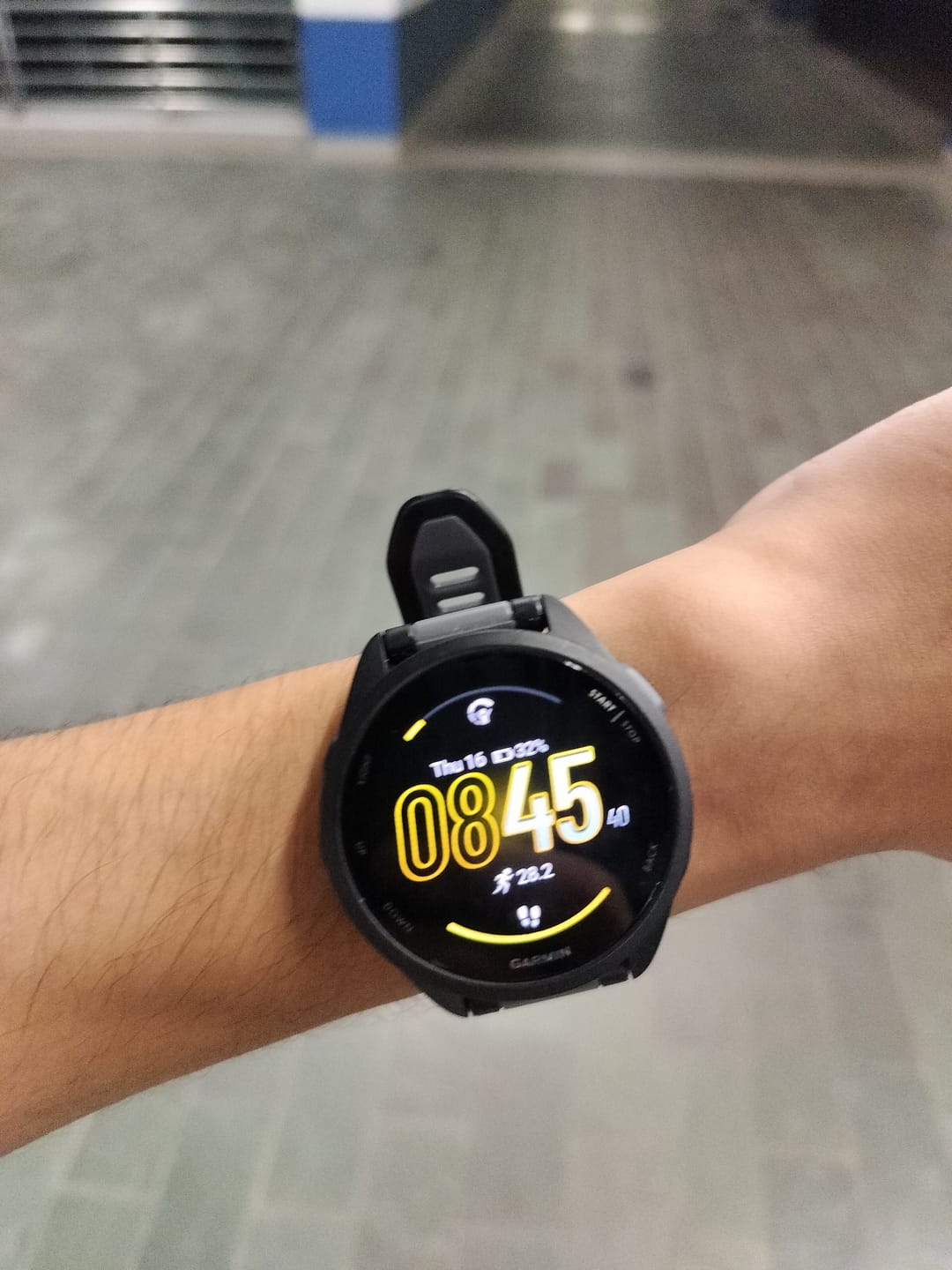Customer photo review of Forerunner 165 Non-Music Edition