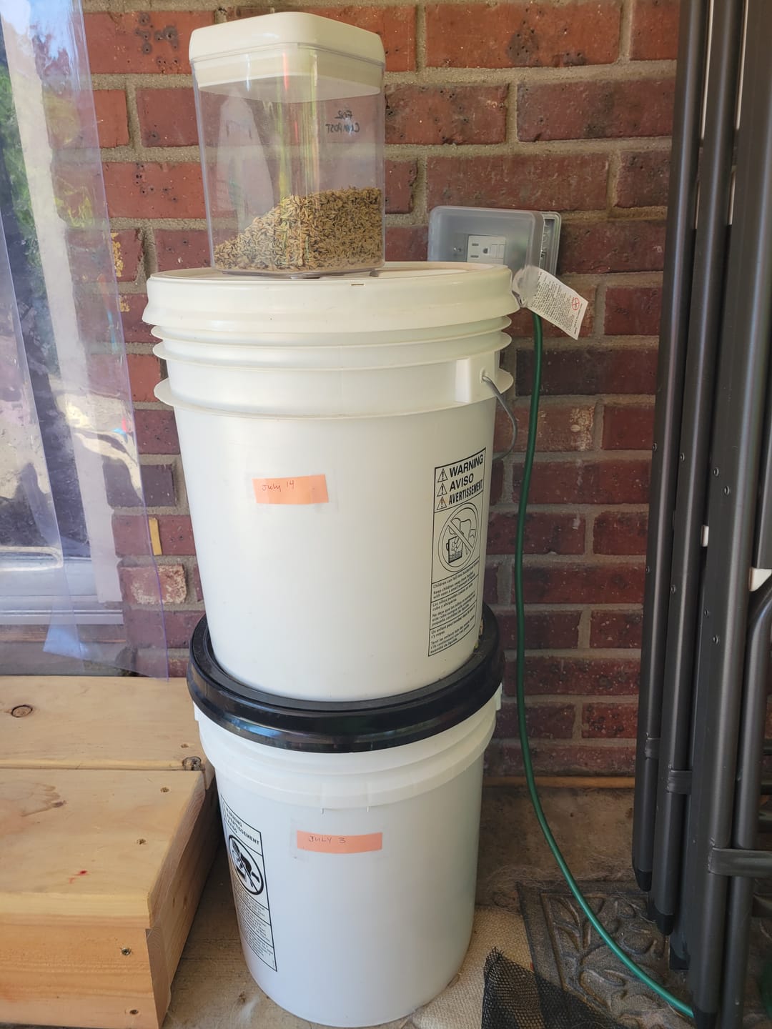 Customer photo review of BierKashi Bokashi 5 to 50 lbs (Free Shipping)