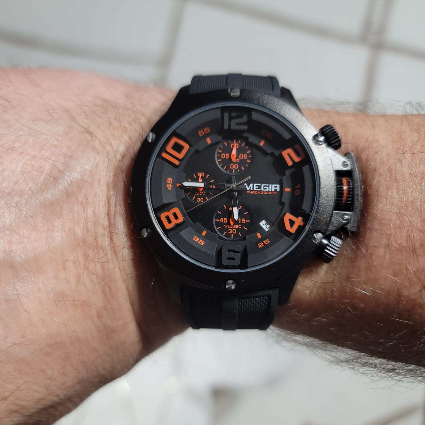 Customer photo review of Lucky Fours® Chronograph