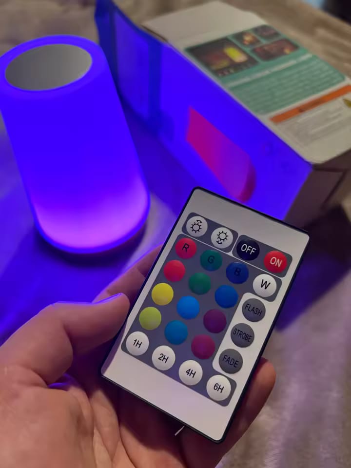 Customer photo review of Dreamy Glow Lamp