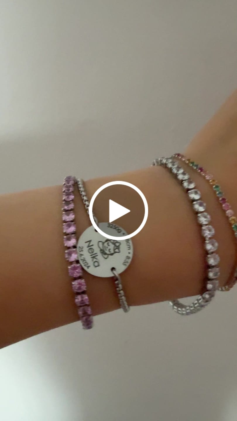 Customer video review of Bracelet Mina: Newborn