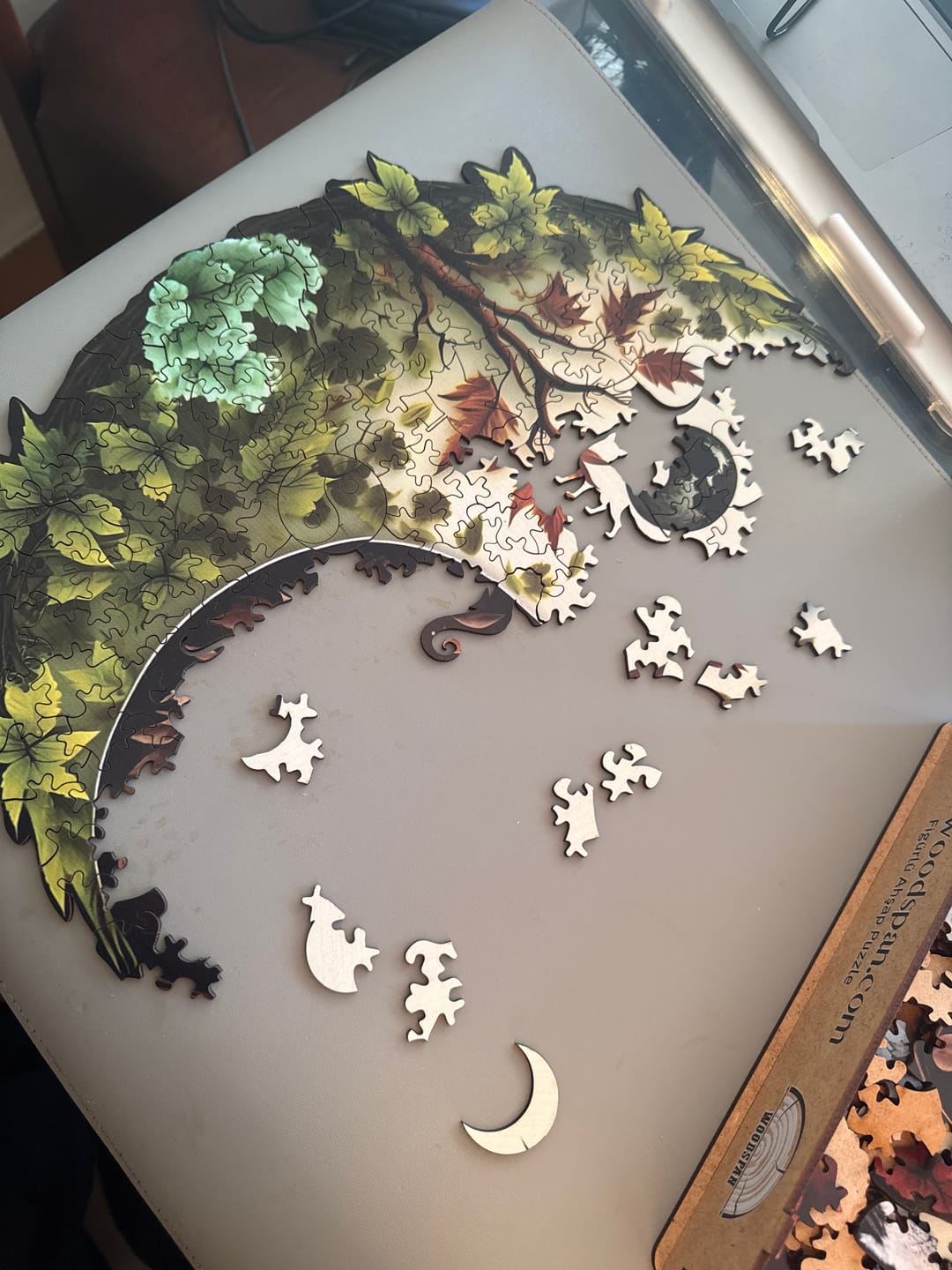 Customer photo review of 4 Season Yin Yang - Ahşap Puzzle
