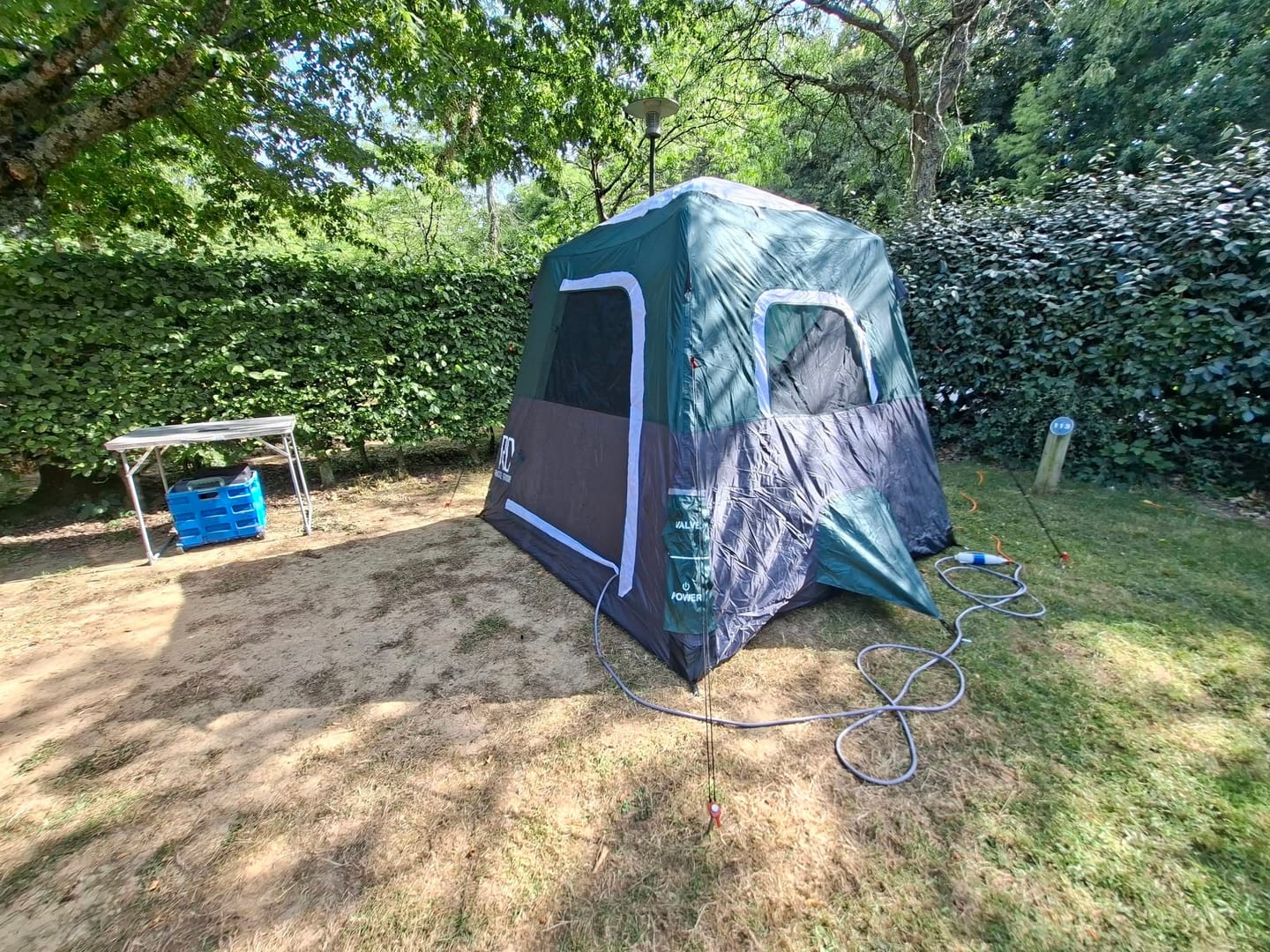 Customer photo review of [PRÉ-COMMANDE] 2-Step Cabin Tent – Très grande taille + Bâche de camping OFFERTE (jusqu’à 10 personnes, FR) — Expédition avant le 16 septembre