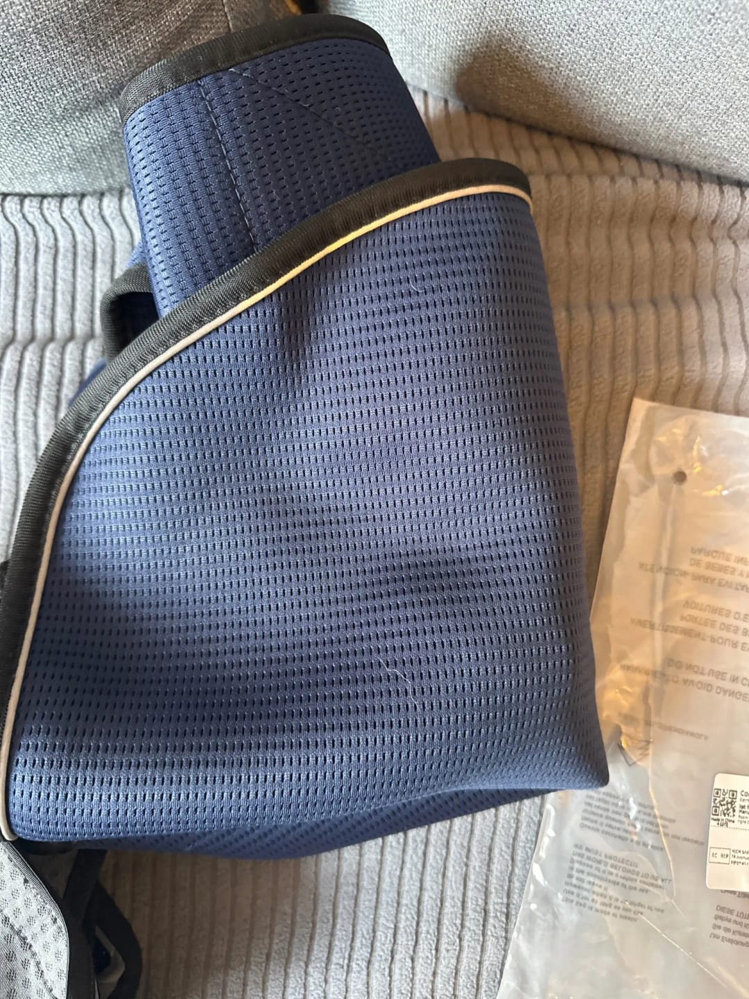 Customer photo review of CalmPaws — Anti Anxiety Calming Vest for Dogs
