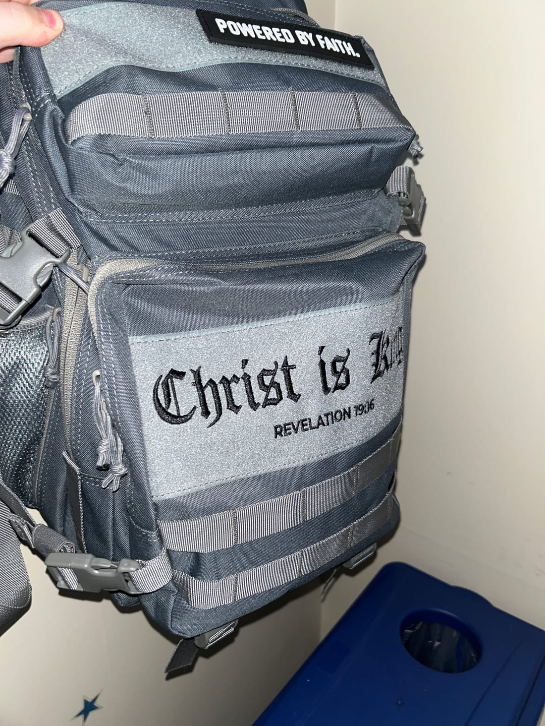 Customer photo review of HolStrength 45L Tactical Backpack