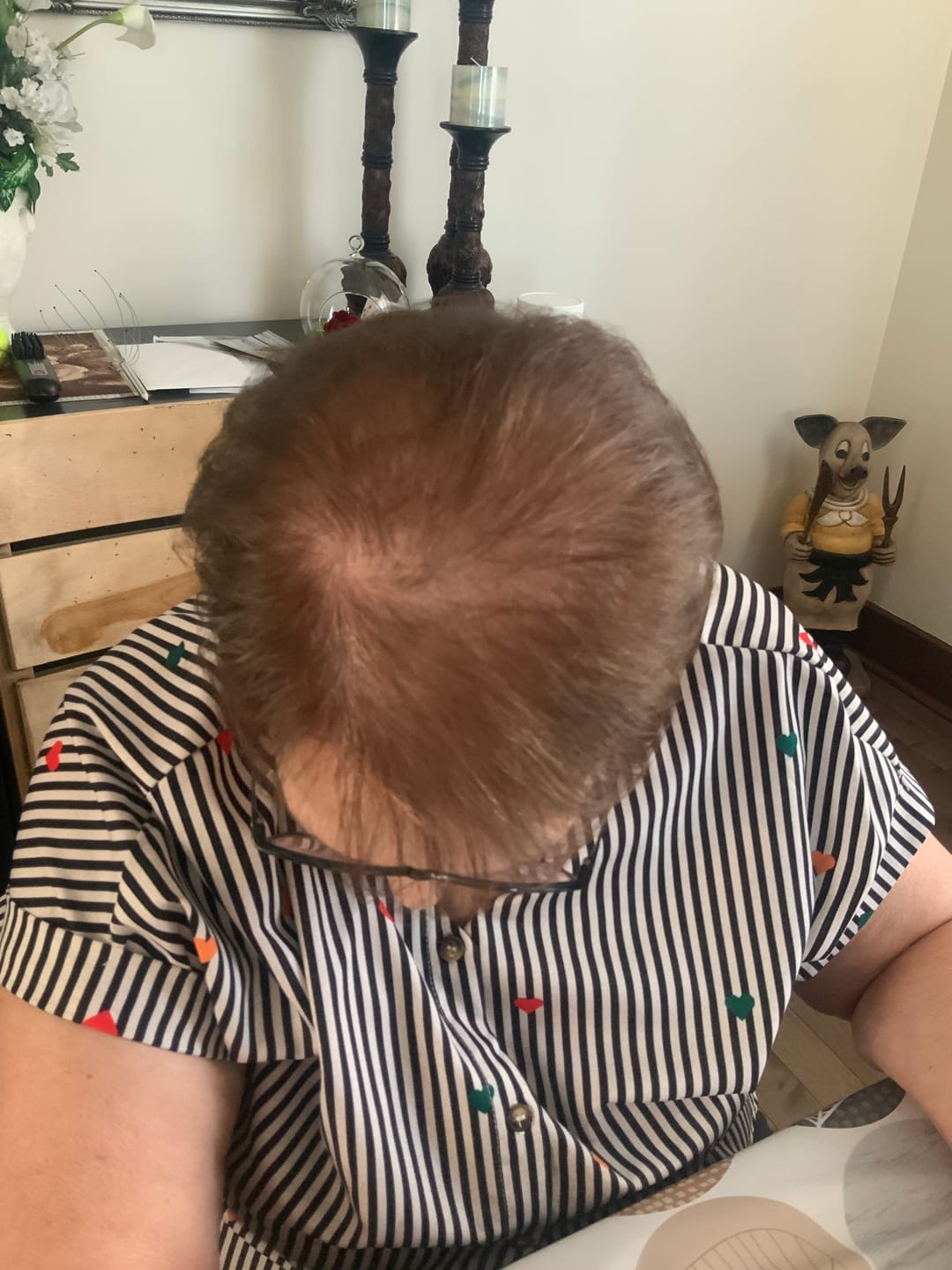 Customer photo review of SHAMPOING NATUREL AU ROMARIN ET À LA KÉRATINE — POUR DES CHEVEUX PLUS ÉPAIS ET PLUS VOLUMINEUX