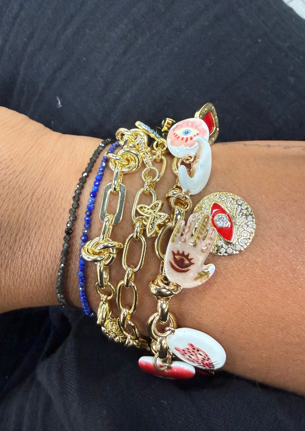 Customer photo review of 5 CHARM BUNDLE - Pick Your Charms TT LIVE