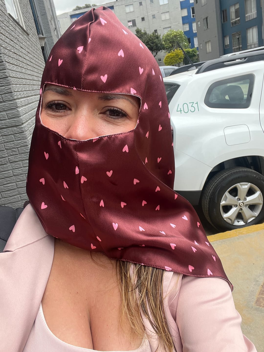 Customer photo review of Face Cover
