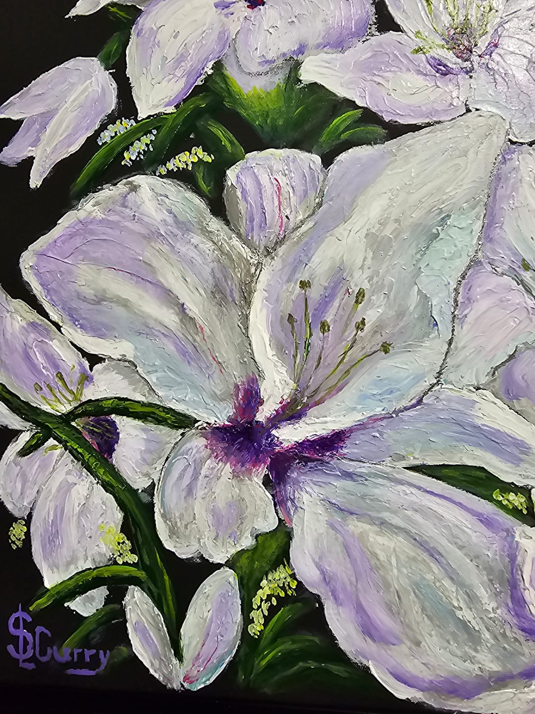 Customer photo review of DabblePaints™️ Brilliant Purple — Thick-Body Acrylic Paint