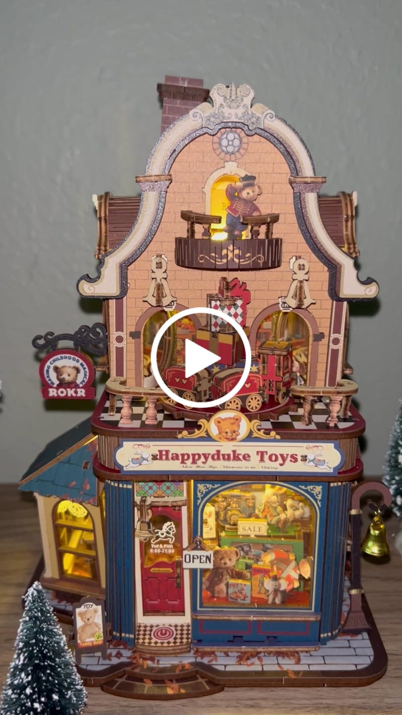 Customer video review of Happyduke Toys 3D Wooden Puzzle