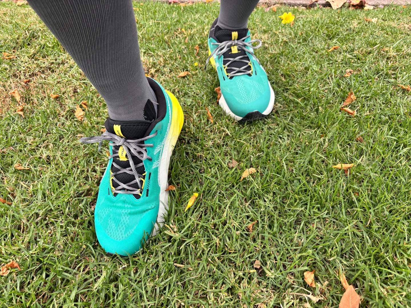 Customer photo review of Asics Novablast 5 TR Hombre Aurora Green Light Dust
